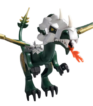 LEGO® Dragon, Dark Green Head with Armor LEGO® Animals LEGO®   