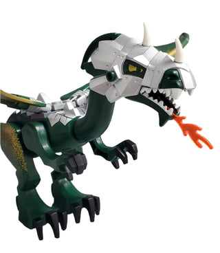 LEGO® Dragon, Dark Green Head with Armor LEGO® Animals LEGO®   