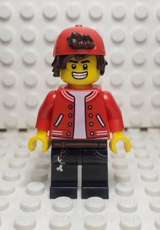 Jack Davids, hs067 (Large Smile/Grumpy) Minifigure LEGO®   