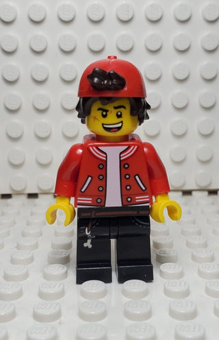 Jack Davids, hs047 (Open Mouth Smile/Scared) Minifigure LEGO®   