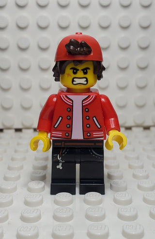 Jack Davids, hs052 (Large Smile with Teeth/Angry) Minifigure LEGO®   