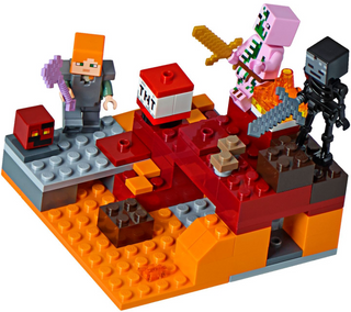 The Nether Fight, 21139 Building Kit LEGO®   