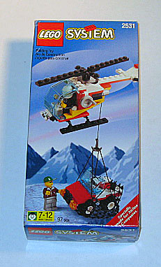 Rescue Helicopter and Jeep, 2531 Building Kit LEGO®   