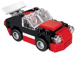 Fast Car polybag, 30187 Building Kit LEGO®   