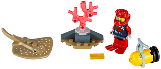 Diver polybag, 30370 Building Kit LEGO®   