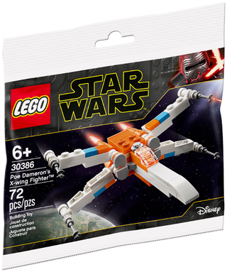 Poe Dameron's X-wing Fighter - Mini polybag, 30386-1 Building Kit LEGO®   