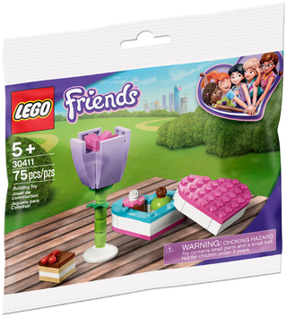 Chocolate Box & Flower Polybag, 30411-1 Building Kit LEGO®   