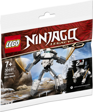 Titanium Mini Mech polybag, 30591 Building Kit LEGO®   