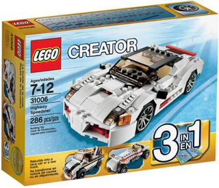 Highway Speedster, 31006 Building Kit LEGO®   