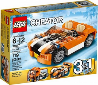 Sunset Speeder, 31017-1 Building Kit LEGO®   