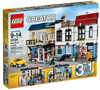 Bike Shop & Café, 31026 Building Kit LEGO®   