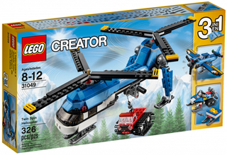 Twin Spin Helicopter, 31049 Building Kit LEGO®   