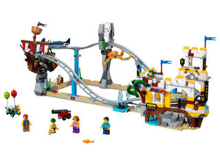 Pirate Roller Coaster, 31084 Building Kit LEGO®   