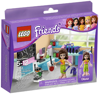 Olivia's Invention Workshop, 3933 Building Kit LEGO®   