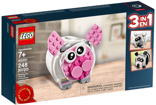 Mini Piggy Bank, 40251-1 Building Kit LEGO®   