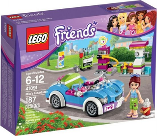 Mia's Roadster, 41091 Building Kit LEGO®   