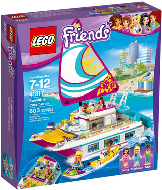 Sunshine Catamaran, 41317-1 Building Kit LEGO®   