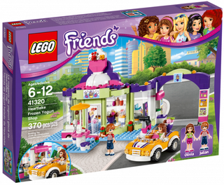 Heartlake Frozen Yogurt Shop, 41320 Building Kit LEGO®   