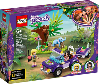 Baby Elephant Jungle Rescue, 41421-1 Building Kit LEGO®   