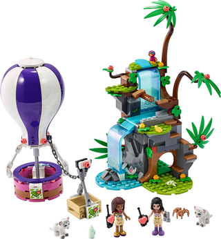 Tiger Hot Air Balloon Jungle Rescue, 41423 Building Kit LEGO®   