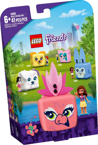 Olivia's Flamingo Cube, 41662 Building Kit LEGO®   