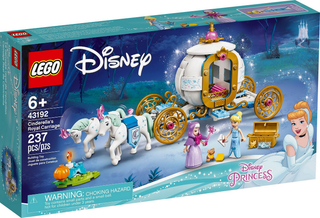 Cinderella's Royal Carriage, 43192-1 Building Kit LEGO®   