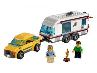 Car and Caravan, 4435-1 Building Kit LEGO®   