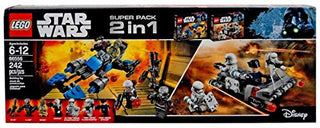 Star Wars Bundle Pack, Super Pack 2 in 1 (Sets 75166 and 75167), 66556 Building Kit LEGO®   