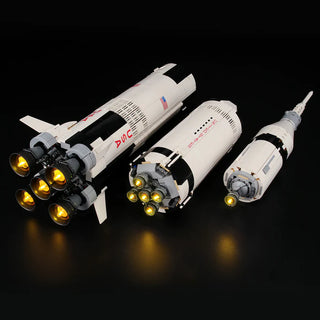 Light Kit For NASA Apollo Saturn V, 21309 Light up kit Lightailing   