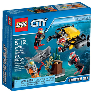 Deep Sea Starter Set, 60091-1 Building Kit LEGO®   