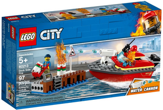 Dock Side Fire, 60213 Building Kit LEGO®   