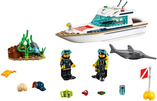 Diving Yacht, 60221-1 Building Kit LEGO®   