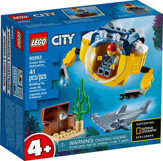 Ocean Mini-Submarine, 60263 Building Kit LEGO®   