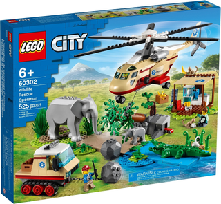 Wildlife Rescue Operation, 60302-1 Building Kit LEGO®   