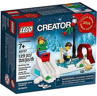 Winter Skating Scene - Limited Edition 2014 Holiday Set (2 of 2), 40107 Building Kit LEGO®   