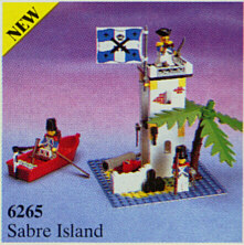 Sabre Island, 6265 Building Kit LEGO®   