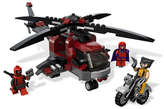 Wolverine's Chopper Showdown, 6866 Building Kit LEGO®   