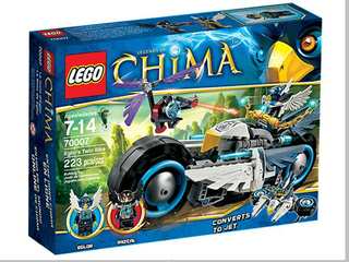 Eglor's Twin Bike, 70007 Building Kit LEGO®   