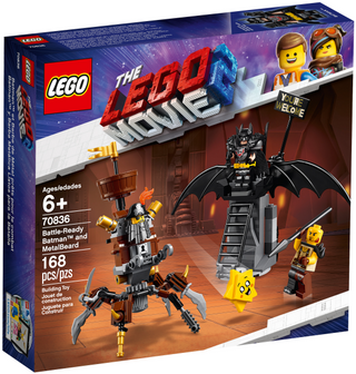 Battle-Ready Batman and MetalBeard, 70836 Building Kit LEGO®   