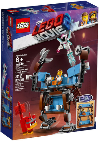 Emmet's Triple-Decker Couch Mech, 70842 Building Kit LEGO®   