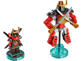 Fun Pack - Ninjago (Nya and Samurai Mech), 71216 Building Kit LEGO®   