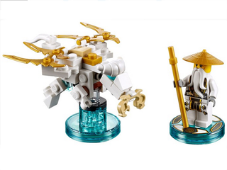 Fun Pack - Ninjago (Sensei Wu and Flying White Dragon), 71234 Building Kit LEGO®   