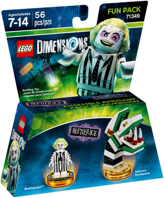 Fun Pack - Beetlejuice (Beetlejuice and Saturn's Sandworm), 71349 Building Kit LEGO®   