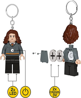 LEGO®Harry Potter Keychain Light - Hermione Granger - 3 Inch Tall Figure Keychain LEGO®   