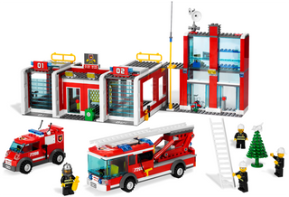 Fire Station, 7208 Building Kit LEGO®   