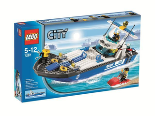 Police Boat, 7287 Building Kit LEGO®   