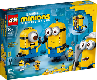 Brick-Built Minions and Their Lair, 75551 Building Kit LEGO®   