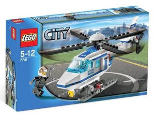 Police Helicopter, 7741-1 Building Kit LEGO®   