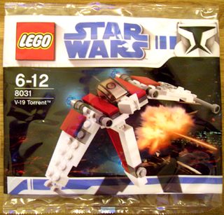 V-19 Torrent - Mini polybag, 8031-1 Building Kit LEGO®   