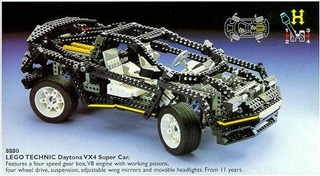 Super Car, 8880-1 Building Kit LEGO®   